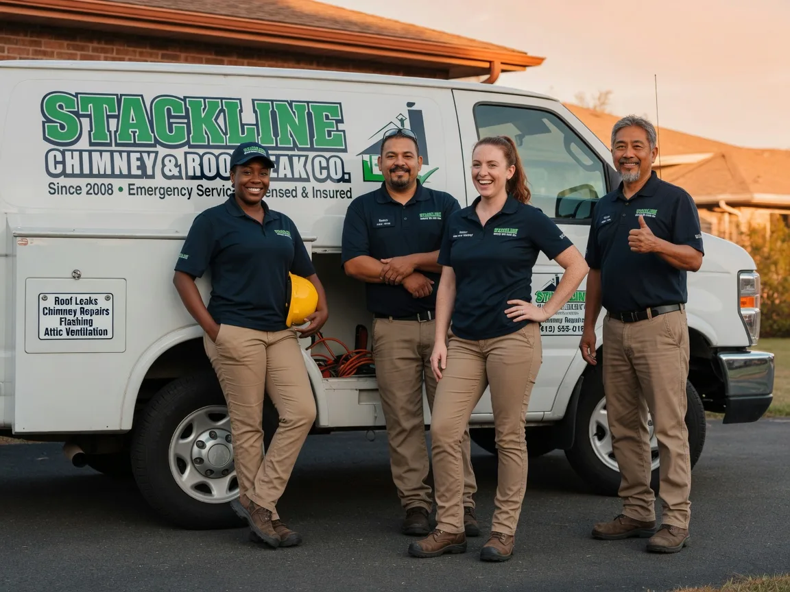 Chimney flashing repair company in Jonesville, SC